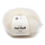 Silk Mohair Fat Fluff 25 gr Fresh Milk white A777 Adlibris
