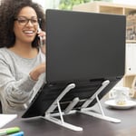 Fleksibel og justerbar støtte/holder til Laptop/Tablet 10-17