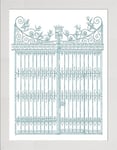 Frame Company Watson Range English GardenIV by Wild Apple Portfolio, Frame - A1, White