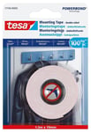 Tesa Monteringstejp för kakel & metall, 100 kg, 19 mm, 1,5 m
