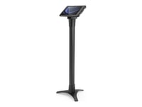 Compulocks Galaxy Tab S9/S9fe 10.9" Apex Enclosure Portable Floor Stand Black - Ställ - För Surfplatta - Portabel - Låsbar - Metallram - Svart - Skärmstorlek: 10.9" - Golvstående, Monterbar På Golv - För Samsung Galaxy Tab S9, Tab S9 Fe