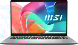 MSI Modern 15 15,6" bärbar dator, silver