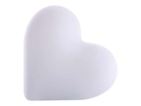 Bigben Interactive Lumin'us (heart) - Enceinte sans fil Bluetooth - Blanc