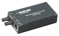 Black box BLACK BOX FAST ETHERNET (100-MBPS) MEDIA CONVERTER - 10/100-MBPS COPPER TO 100-MBPS MULTIMODE FIBER, 1300NM, 2KM, ST (LHC013A-R4)