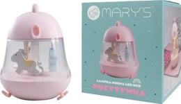Mary`S Music Box Led Night Light Rgb Pink-Mw20775