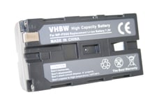 vhbw 1x Batterie compatible avec Nikon VM7200, VM720 caméra vidéo caméscope (1800mAh, 7,2V, Li-ion)