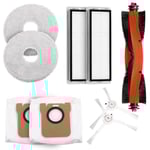 Extralink 9-i-1 set med filter och borstar – till Xiaomi S10 / X10 / X20 robotdammsugare