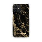 IDEAL OF SWEDEN Case iPhone 12 Mini deksel, golden Smoke marble