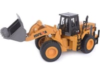 H-Toys Grävmaskin Hjullastare Bulldozer Gjuten Metallmodell H-Toys 1813 1:60