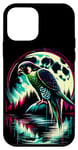 Coque pour iPhone 12 mini Illustration animale colorée de faucon pèlerin