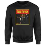 Pulp Fiction Say What Again Sweatshirt - Black - S - Black