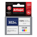 Activejet HP 302XL Colour Ink Cartridge for HP Deskjet 1110/2130/3630 Envy 4520