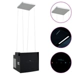 Köksfläkt för köksö med touchsensor LCD härdat glas