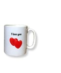 Love Gift Mug - Love Is For Life Not Just Valentine’s Day. Mugs For Birthdays