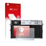 upscreen Screen Protector Film compatible with Fujifilm X100V - 9H Glass Protection, Extreme Scratch Resistant