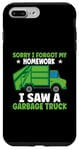 Coque pour iPhone 7 Plus/8 Plus Camion poubelle de recyclage pour enfants et tout-petits