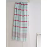 Extra stor Hamamhandduk XXL EGE 160x220 (Mint Green/Ruby Red)