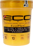 Eco Style Gold Olive Oil & Shea Butter & Black Castor Oil & Flaxseed 32Oz,074837