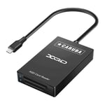Kortläsare för XQD &amp; SD-kort, USB-C