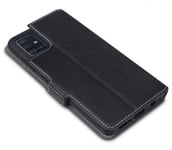 Plånboksfodral Samsung Galaxy A71 Svart Slim