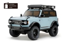 Tamiya 1/10 RC Ford Bronco Blue-Gray Painted Body (CC-02) / No ESC