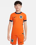Netherlands (Men's Team) 2024/25 Stadium Home Older Kids' Nike Dri-FIT Football Replica Shirt