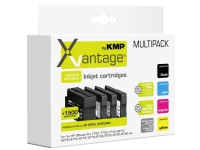 Xvantage Ink Combo Pack ersätter HP 953XL (L0S70AE, F6U16AE, F6U17AE, F6U18AE) Kompatibel förpackning med 4 Cyan, Gul, Magenta, Svart 1747,4085 1747,4085