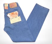 * LEVI'S * Men's NEW Vintage 501 Jeans 30"W / 32"W X 32"L Blue 1990s Made in UK