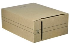 Arkivbox brun A4 320x240x120mm