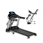 XCBW Sports Folding Treadmill Multifunction Motorised Running Machine, LCD Screen, for Home Fitness Equipment, Mute