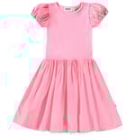 Molo Cleopatra Short Sleeve Dress Pink Lemonade | Rosa | 110/116 cm