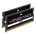 Corsair Vengeance Black 96GB 4800MHz DDR5 SODIMM Memory