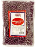 1 kg Zed Candy Blackcurrant Jelly Beans - Gelébönor med Smak av Svarta Vinbär
