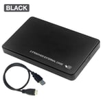 2.5 inch SATA to USB 3.0 Hard Disk Box Enclosure 5 Gbps SATA HDD SSD Mobile External Case Tool-free for Notebook Desktop PC