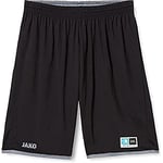 JAKO Men's Change 2.0 Reversible Shorts, Black/Stone Grey, S
