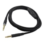 For - Cloud Alpha/- Cloud Core Flight Headphone Cable with Volume Control S D7E7
