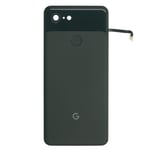 Google Pixel 3 Back Cover Housing Frame Glass Part Black