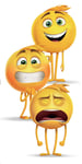 Emojis EMOJI Badhandduk Handduk 140x70 cm
