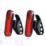 2 cykelljus bak LED I laddningsbart bakljus cykel bakljus cykel bakljus, cykel bakljus LED