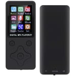 Bluetooth MP3 Player, Portable 8GB MP3 Player HiFi Lossless Sound 1.8" Large Screen Music Player with FM Radio, Support up to 32GB(Black)