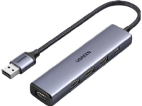 HUB USB Ugreen CM473 1x USB-C + 4x USB-A 3.0 (UGR1320)