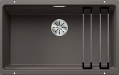 Blanco Etagon 700-U UXI diskbänk, 73x46 cm, grå