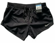 Nike Women's 3'' Dri-FIT Tempo Core Running Shorts Size M Brief Lined AJ4713-010