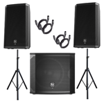 2x Electro-Voice ZLX-12P Active Speaker 12" + ELX200-12SP Active Sub PA System