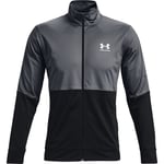 Under Armour Men's Pique Track Jacket Shirt S Pitch Gray