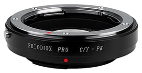Fotodiox Pro Lens Mount Adapter Compatible with Contax/Yashica (CY) Lenses on Pentax K-Mount Cameras