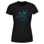 Transformers Decepticon Glitch Women's T-Shirt - Black - S