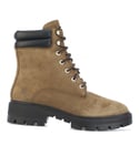 Timberland Womenss Cortina Valley 6 Inch Boots in olive Leather - Size UK 5