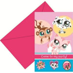 Littlest Pet Shop Pets Party Invitations (Pack of 6) SG33347