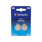 Verbatim lithium, 3V, CR2450, 2-pack